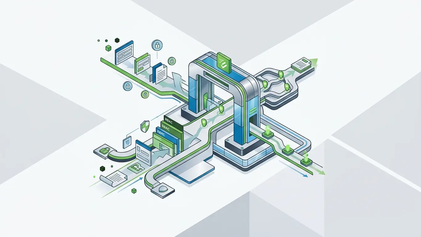 Form.io Universal Agent Gateway as a governed workflow layer connecting forms, submissions, RBAC, and approval routing to a secure agent gateway